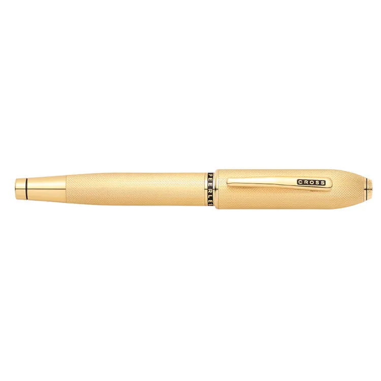 Cross Peerless 125 23K Heavy Gold Plate Rollerball Pen