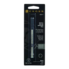 Cross Slim Rollerball Pen Refill, Medium Black