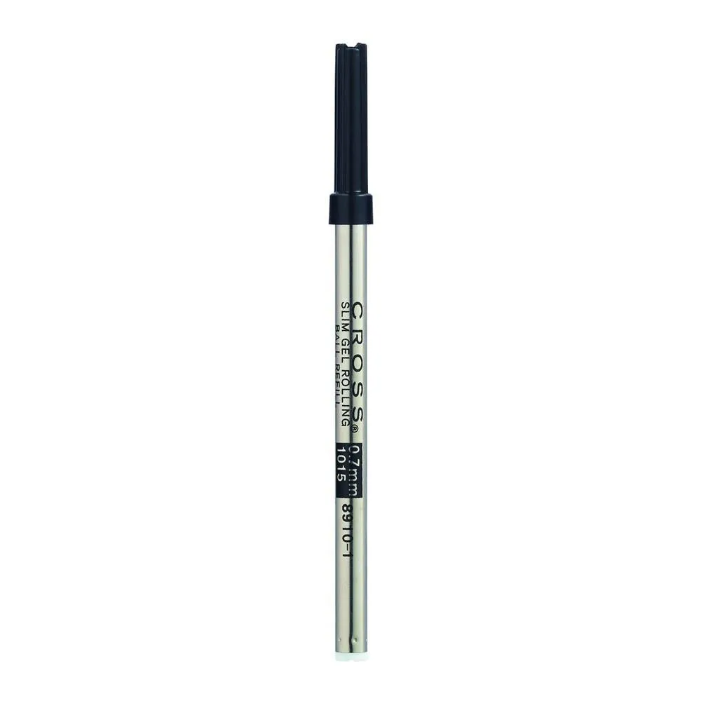 Cross Slim Rollerball Pen Refill, Medium Black