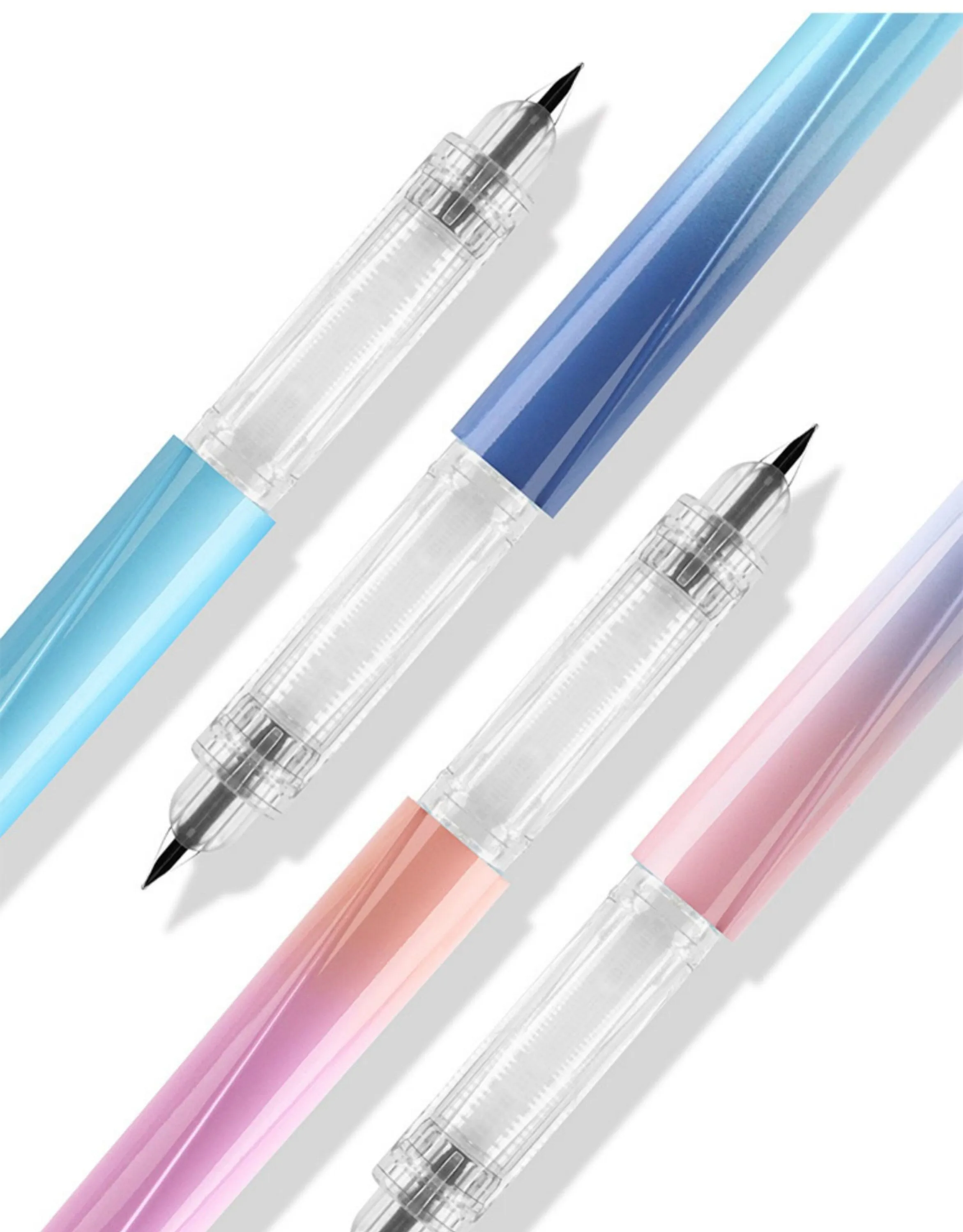 DARK NIGHT Dianshi 0.38mm EXTRA Fine Fountain Pen Set Deluxe Foutain Pen Set Fountain Pen Extra Fine Nib Ink Cartridges |  Ds-756