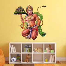Decor Kraft Hanuman Ji Wall Sticker & Decal,Size- 58 Cm X 55 Cm