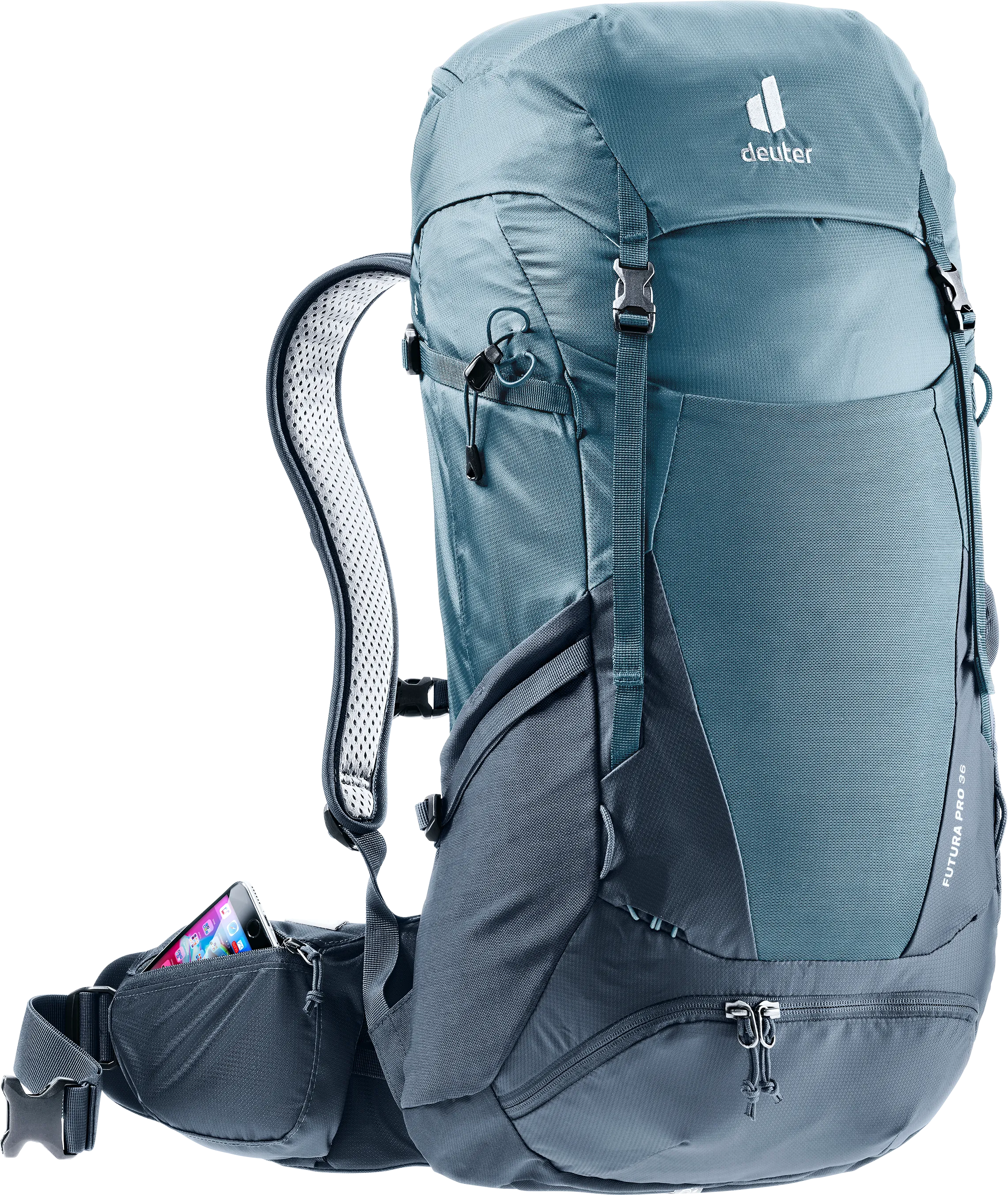 Deuter Futura Pro 36 Atlantic/Ink | Buy Deuter Futura Pro 36 Atlantic/Ink here | Outnorth