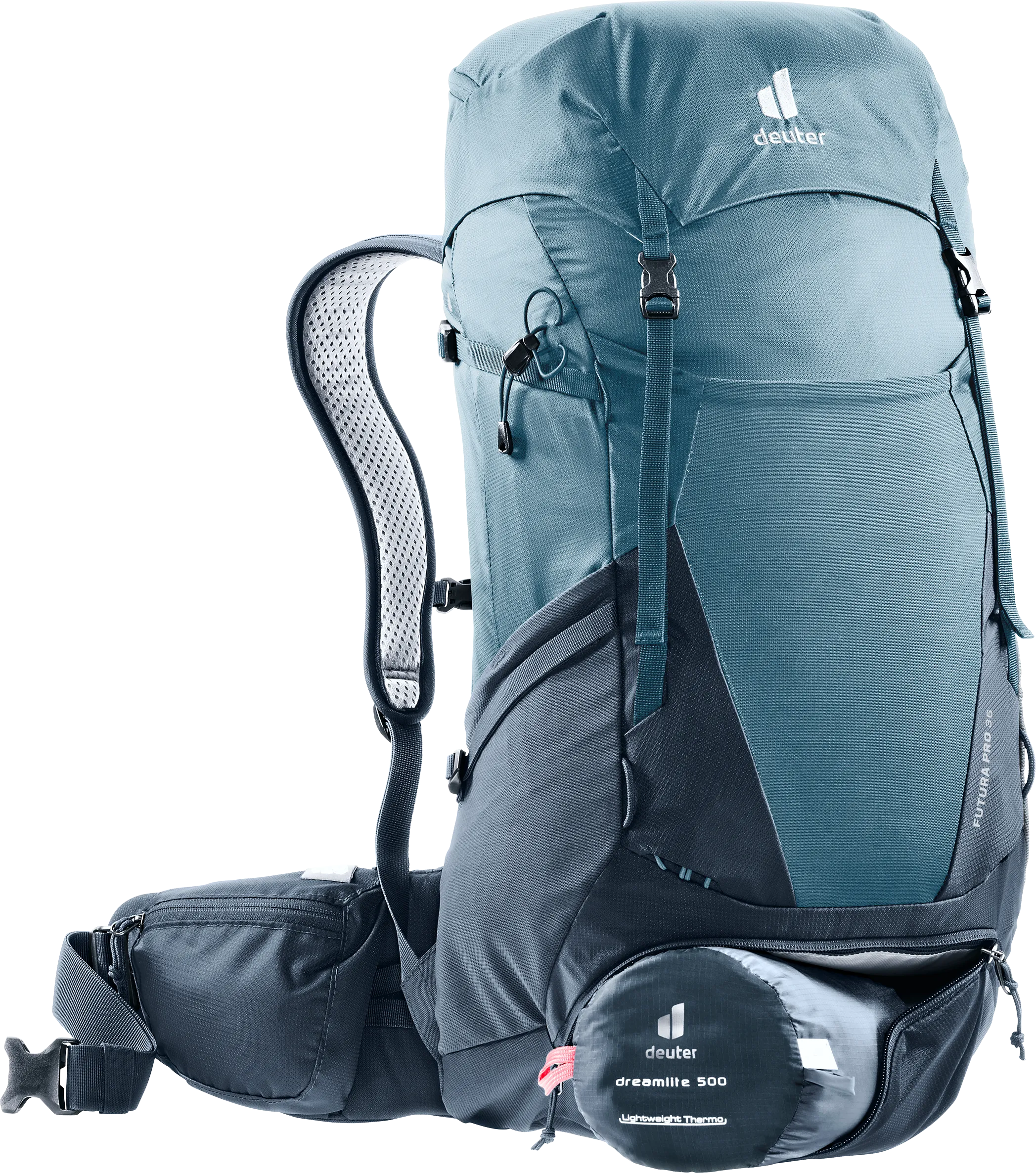 Deuter Futura Pro 36 Atlantic/Ink | Buy Deuter Futura Pro 36 Atlantic/Ink here | Outnorth