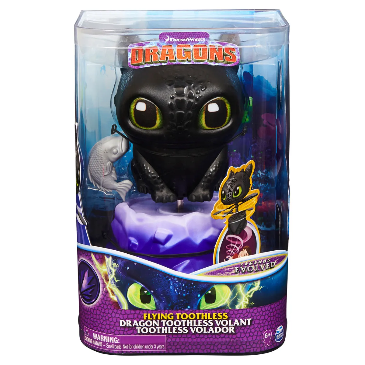 DreamWorks Dragons Flying Toothless