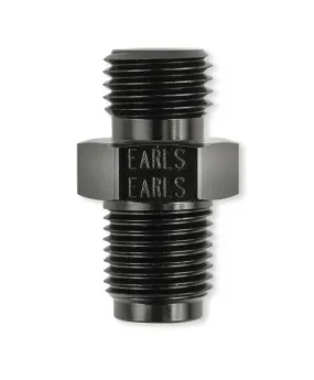 Earl's Performance GT0005ERL Oil Restrictor Jet Holder Fitting; -4AN; 7/16 in. -24 Inverted Flare Male NPT;