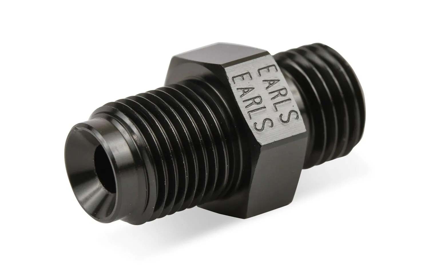 Earl's Performance GT0005ERL Oil Restrictor Jet Holder Fitting; -4AN; 7/16 in. -24 Inverted Flare Male NPT;