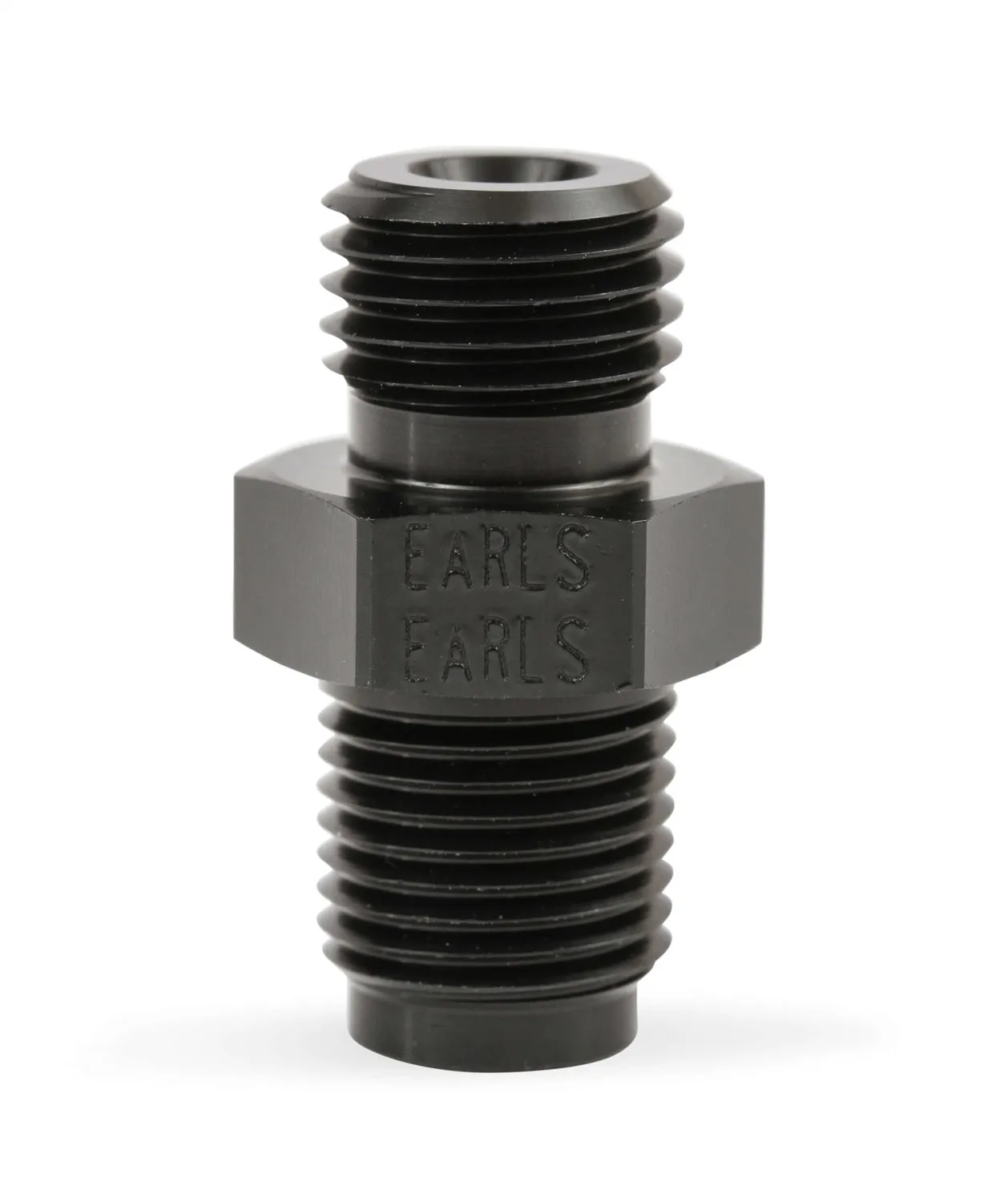 Earl's Performance GT0005ERL Oil Restrictor Jet Holder Fitting; -4AN; 7/16 in. -24 Inverted Flare Male NPT;