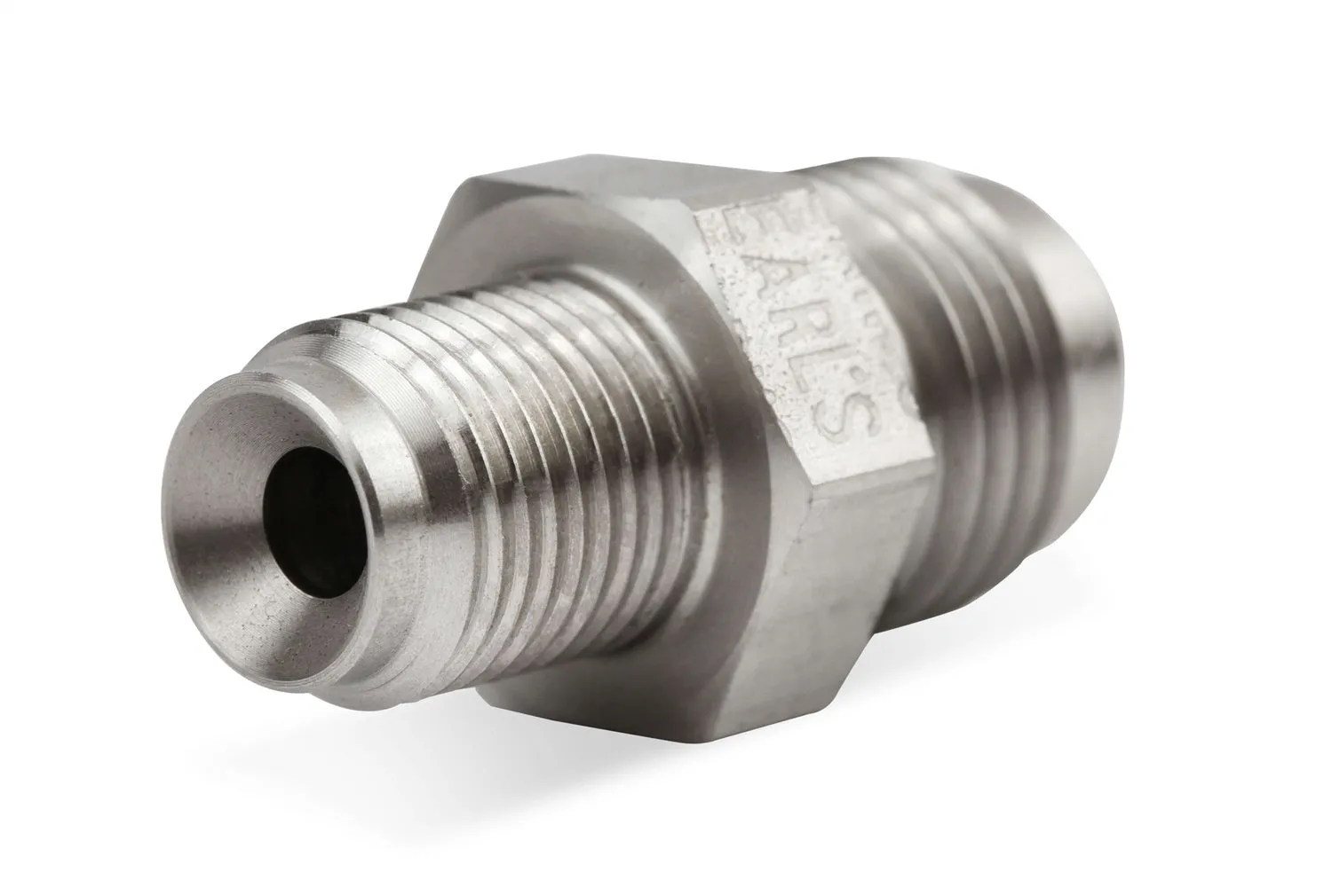 Earl's Performance SS991962ERL Steel AN to Inverted Flare Adapter; 7/16 in.; -24 Inverted Flare Male to -6AN;