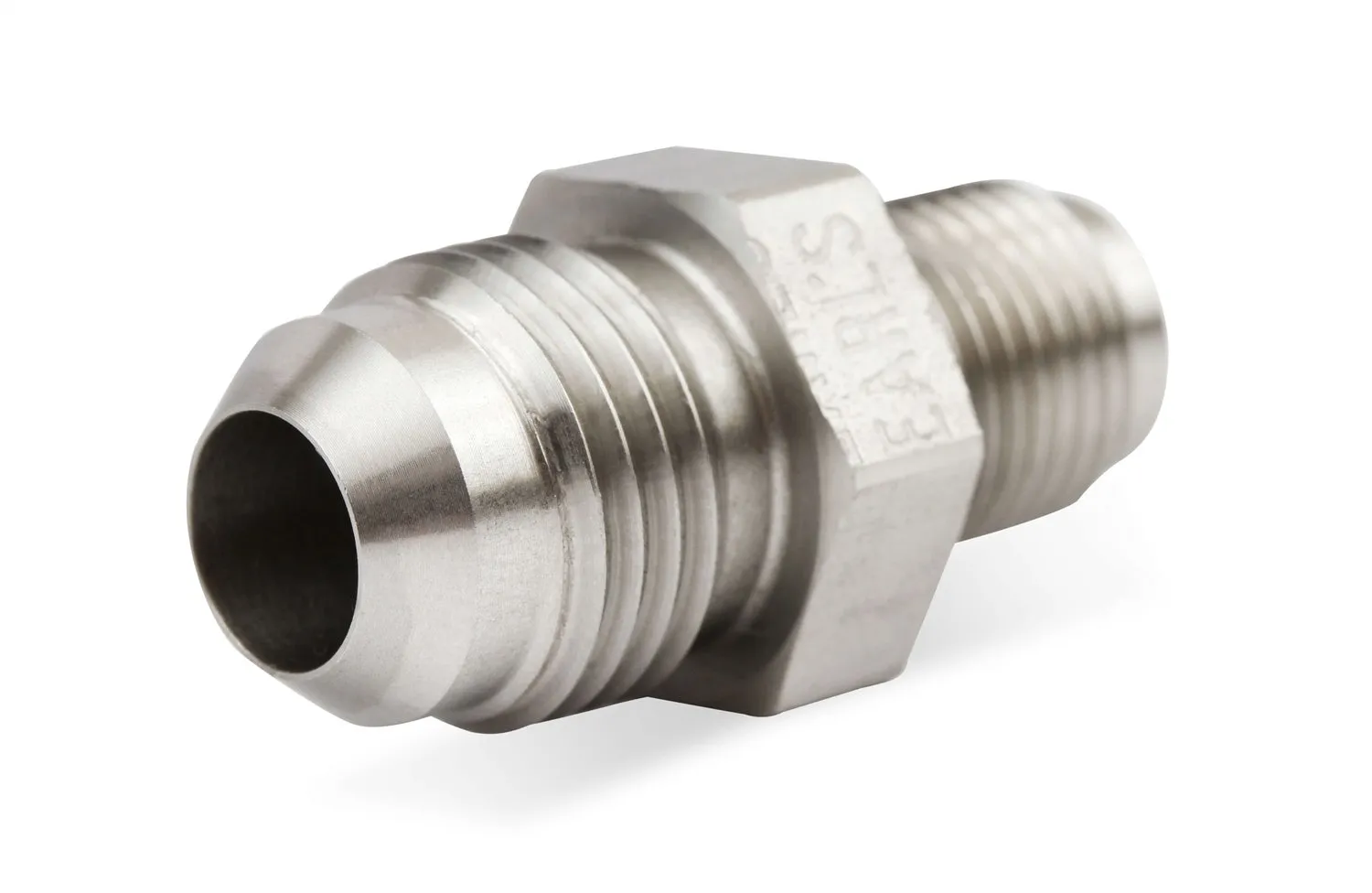 Earl's Performance SS991962ERL Steel AN to Inverted Flare Adapter; 7/16 in.; -24 Inverted Flare Male to -6AN;