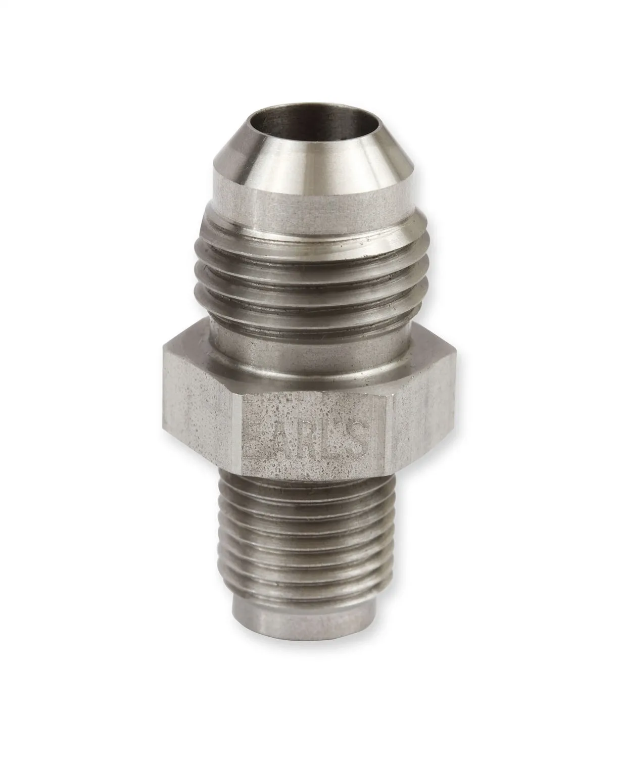Earl's Performance SS991962ERL Steel AN to Inverted Flare Adapter; 7/16 in.; -24 Inverted Flare Male to -6AN;