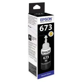 Epson 673 Black Ink Bottle 70ml T6731