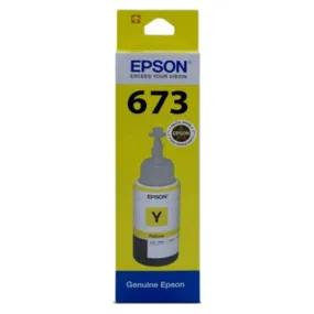 Epson 673 Yellow Ink Bottle 70ml T6734