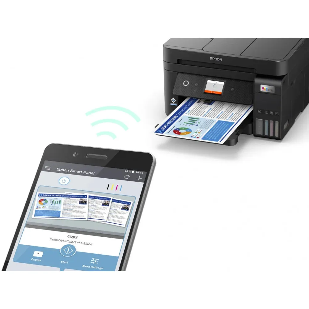 Epson EcoTank ET-4850 Inkjet A4 4800 x 1200 DPI 33 ppm Wi-Fi