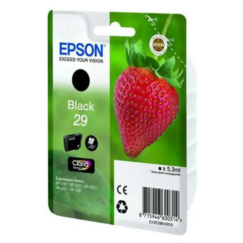 Epson Strawberry 29 Black Ink Cartridge | SEPS1192