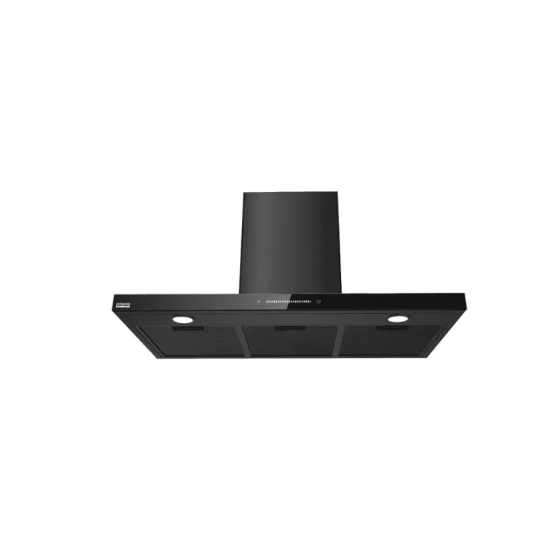 Europace ECH9128A 90cm Premium T-Chimney Hood Full   EBH6381S 3 Burner 80cm Slim Gas Cooker Hob (Schott Glass)