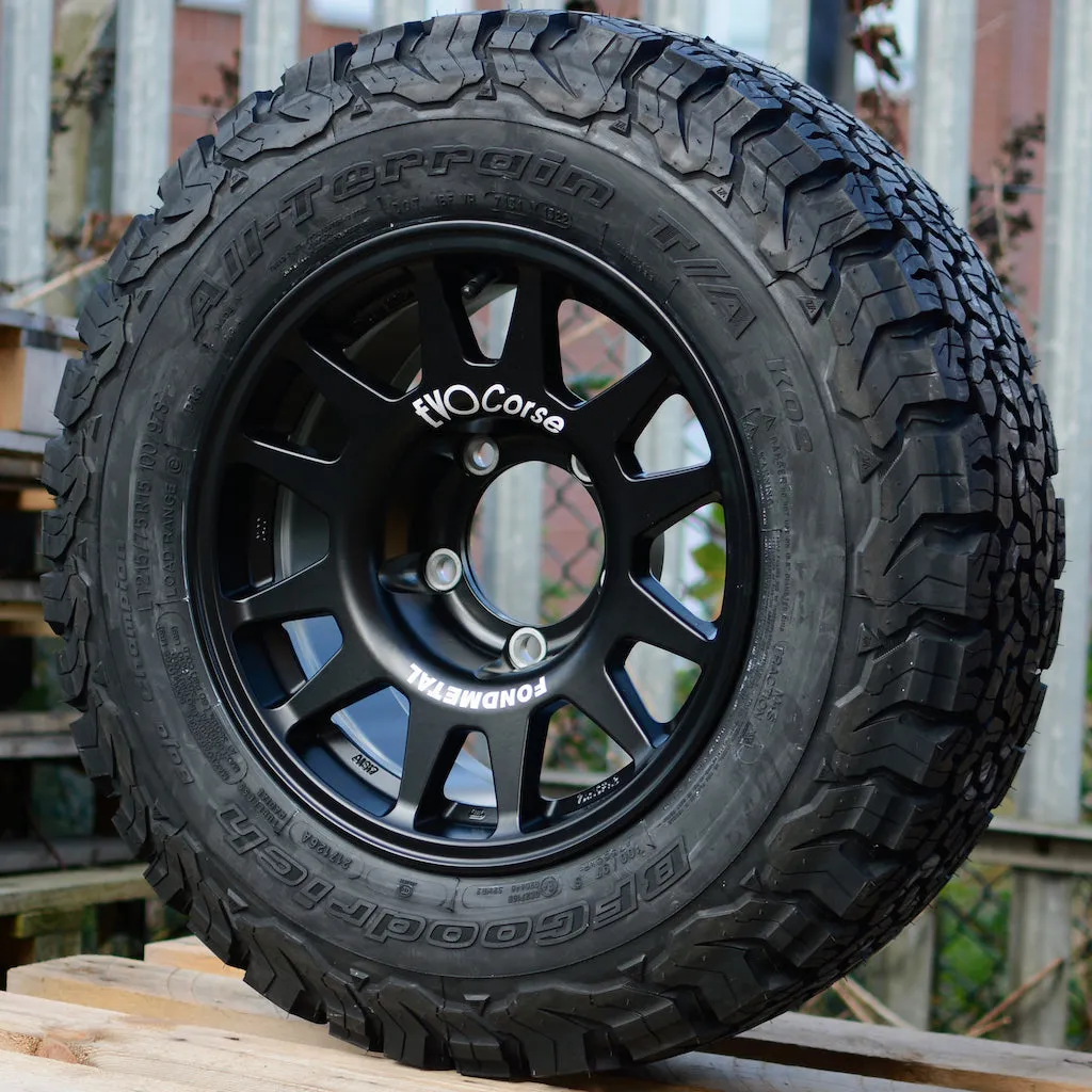 EVO Corse DakarZero Wheel & Tyre Package for Suzuki Jimny (2018 ) - 15x7.0J 0