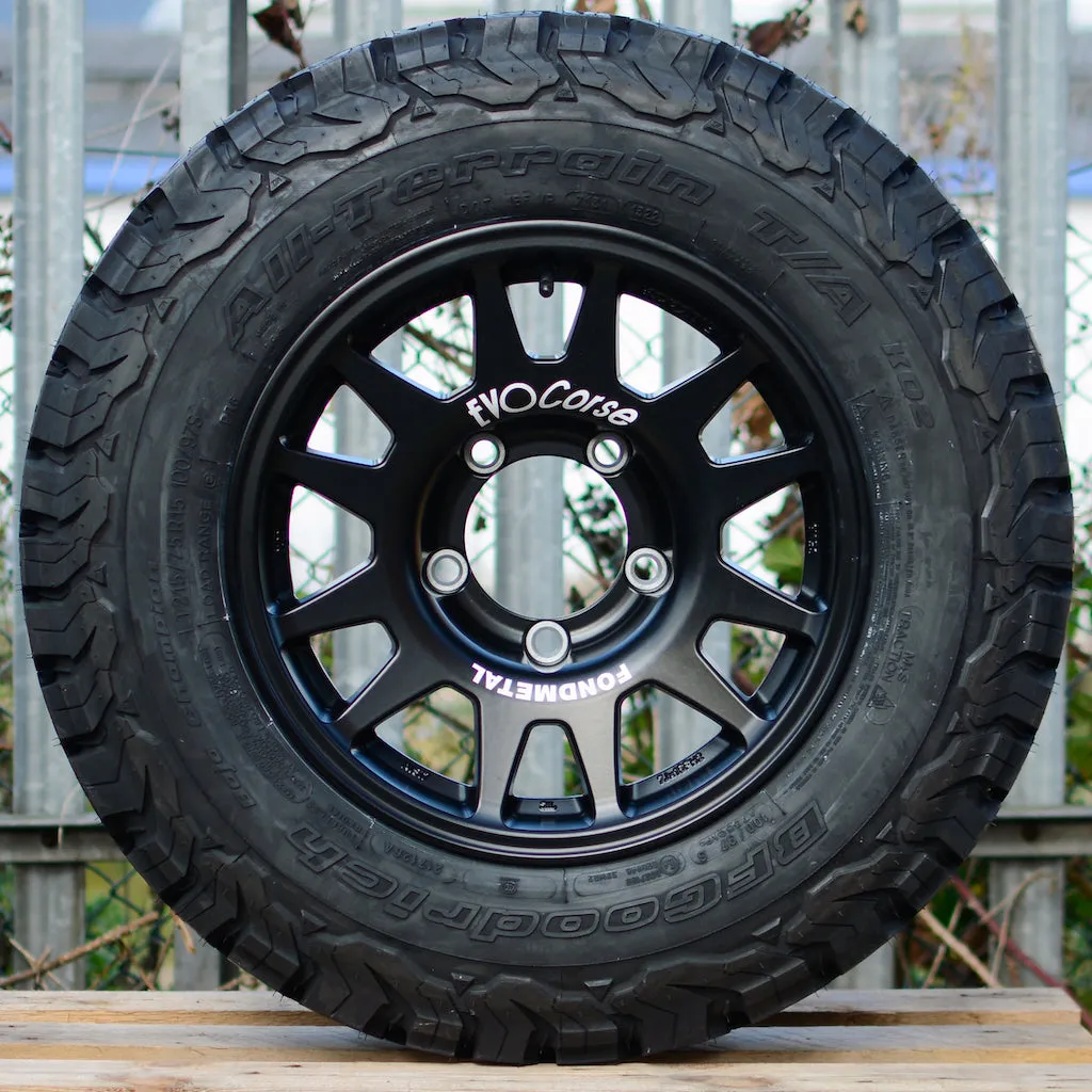 EVO Corse DakarZero Wheel & Tyre Package for Suzuki Jimny (2018 ) - 15x7.0J 0