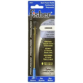 Fisher Blue Medium Refill