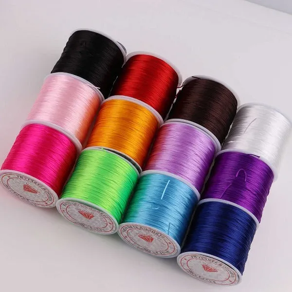 Flat Strong Stretchy Cord, Small Elastic Cord