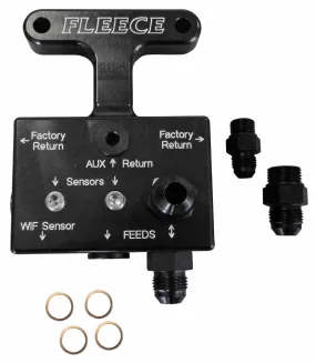 Fleece Performance Fuel Distribution Blocks FPE-FFD-RF-3G