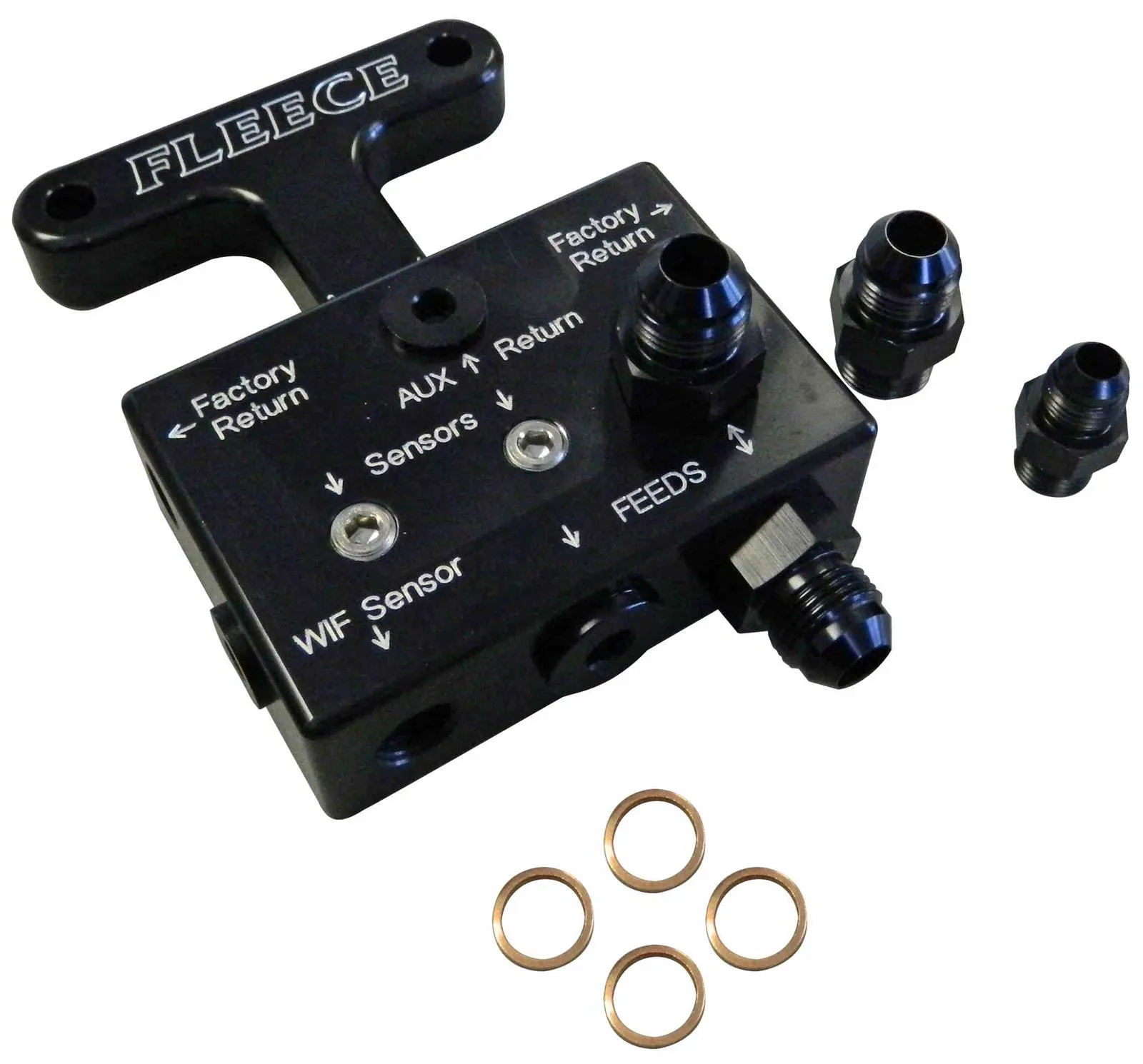 Fleece Performance Fuel Distribution Blocks FPE-FFD-RF-3G