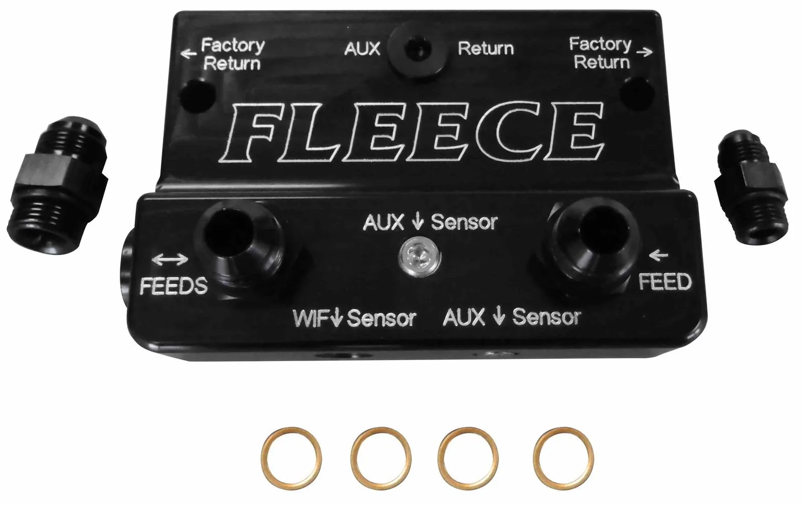 Fleece Performance Fuel Distribution Blocks FPE-FFD-RF-4G