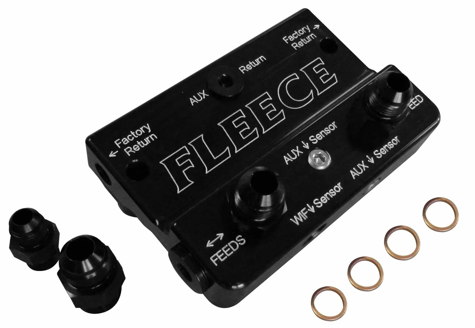 Fleece Performance Fuel Distribution Blocks FPE-FFD-RF-4G