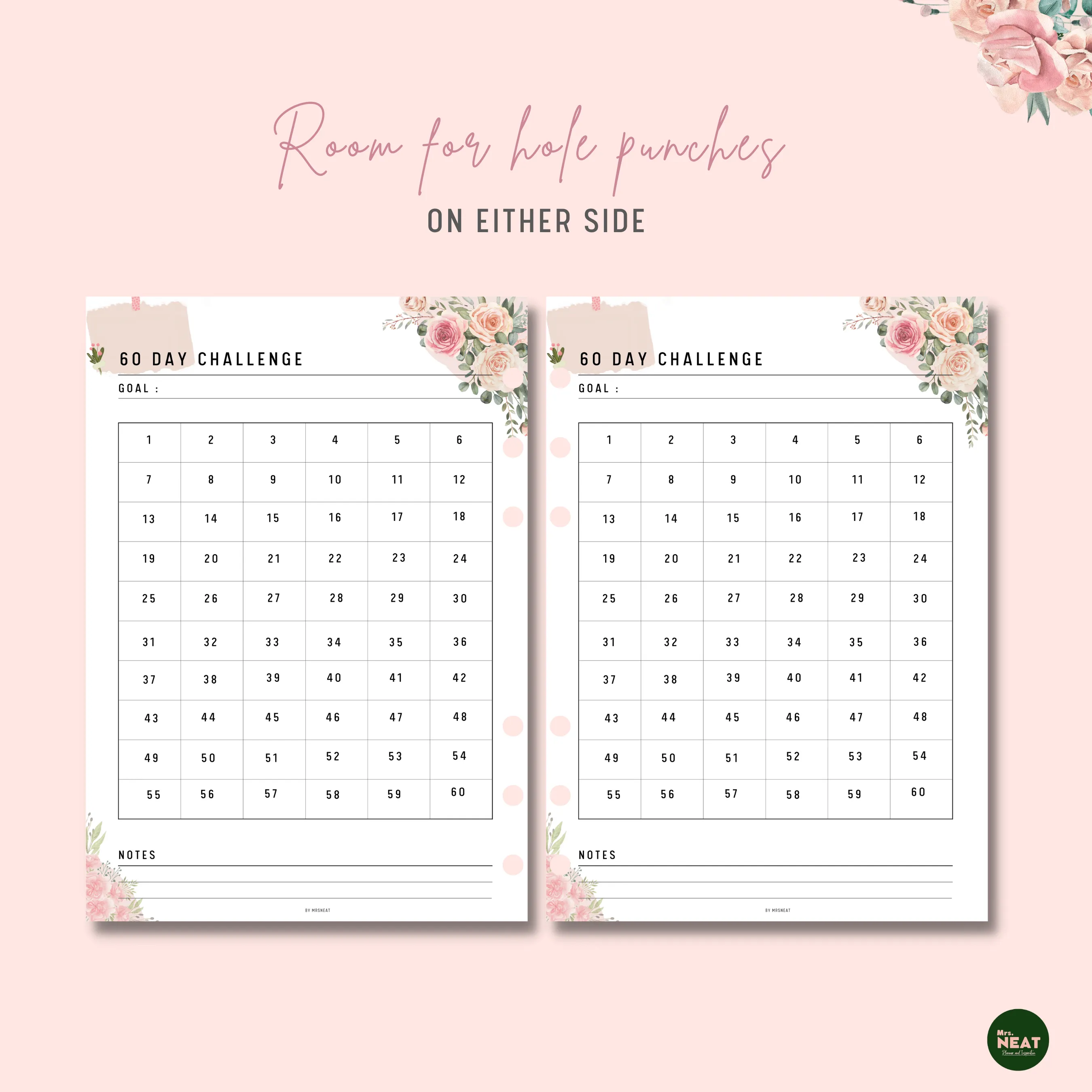 Floral 60 Day Challenge - M049