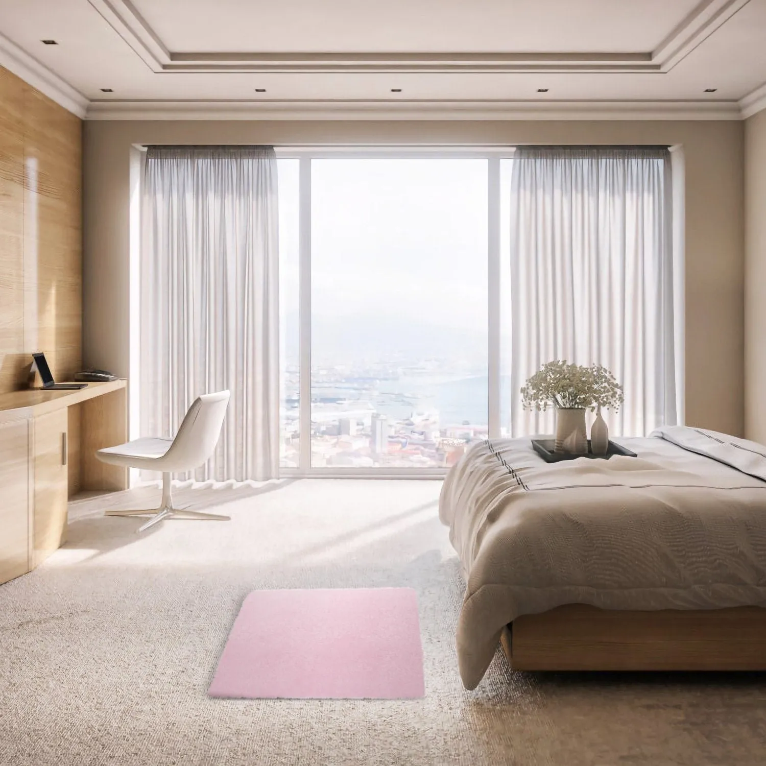 Fluffy Bedroom Anti-Skid Rug
