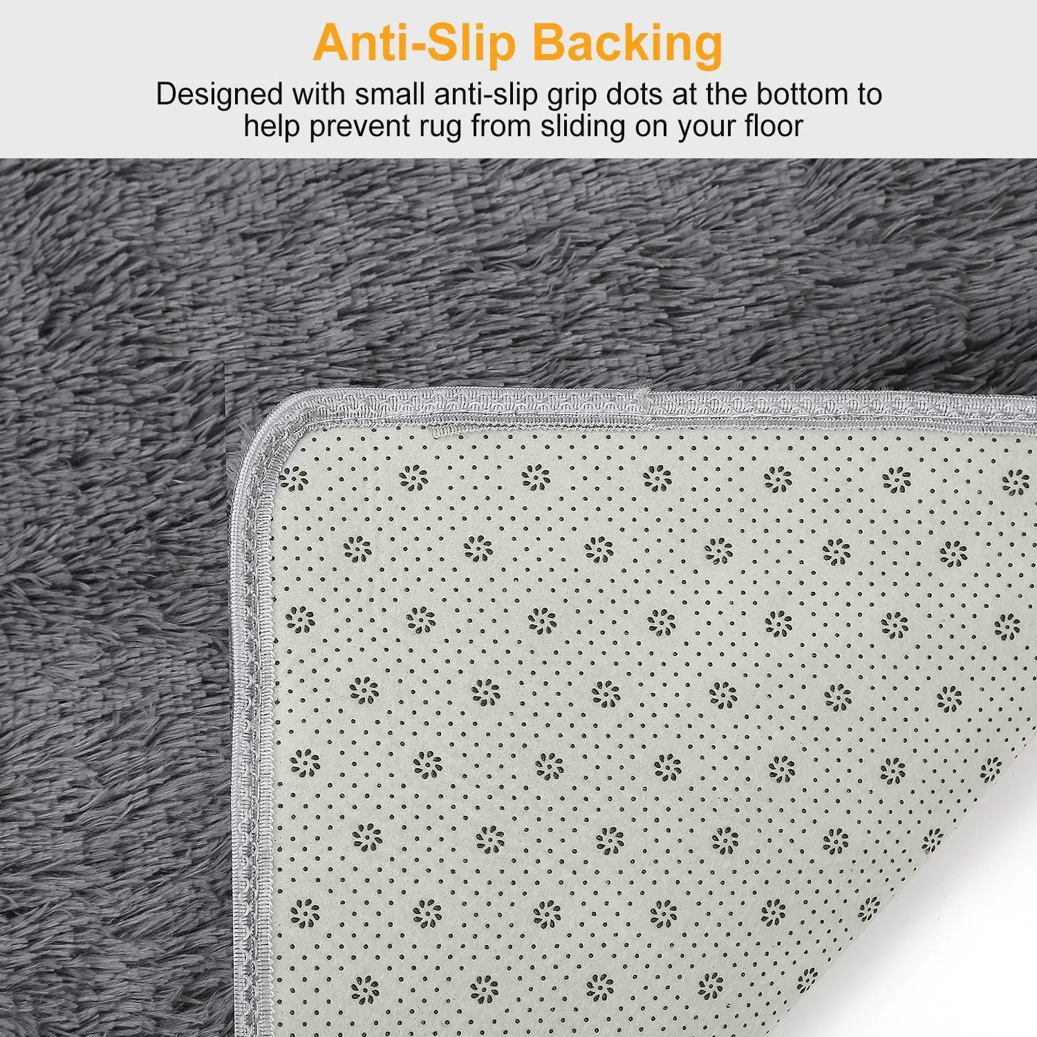 Fluffy Bedroom Anti-Skid Rug