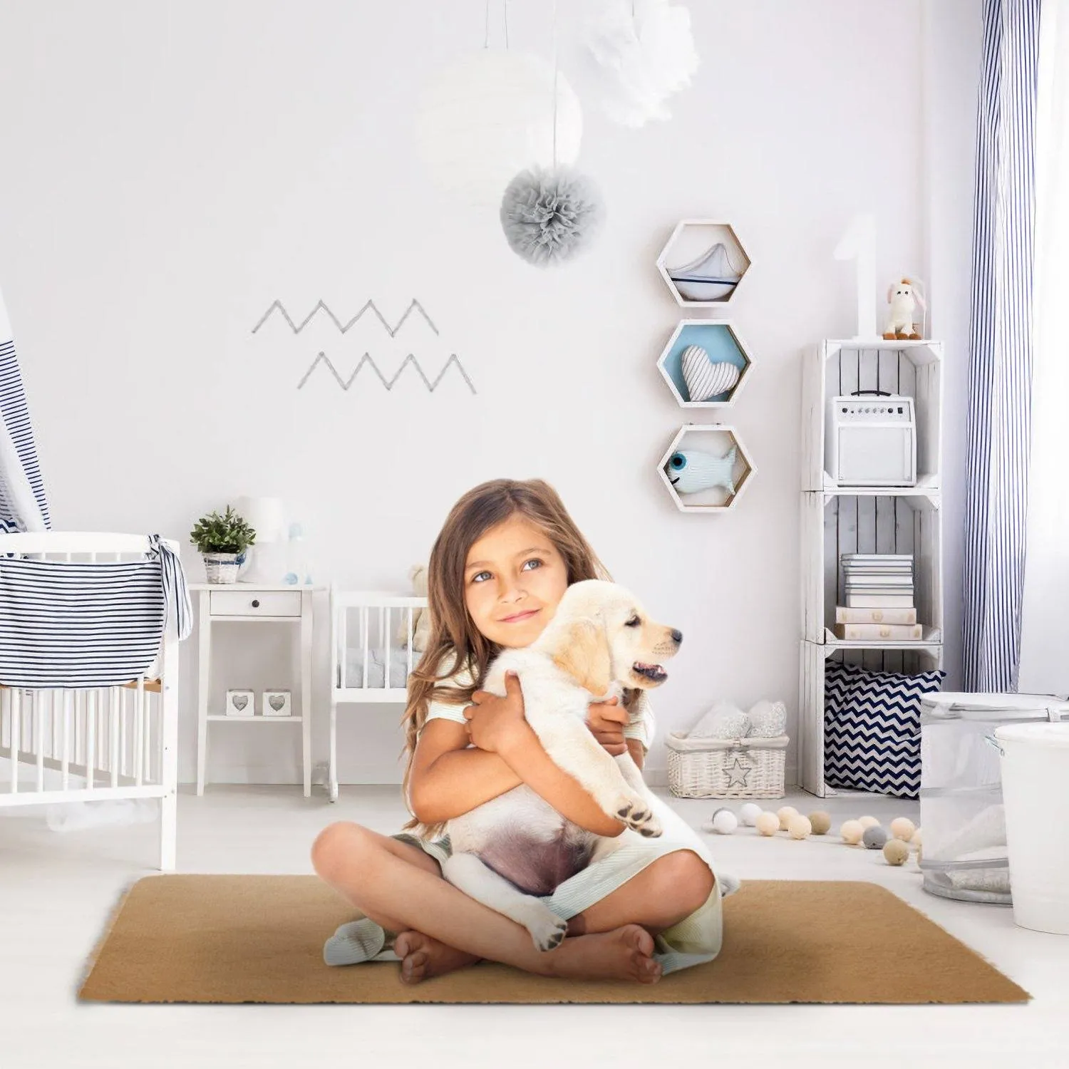 Fluffy Bedroom Anti-Skid Rug