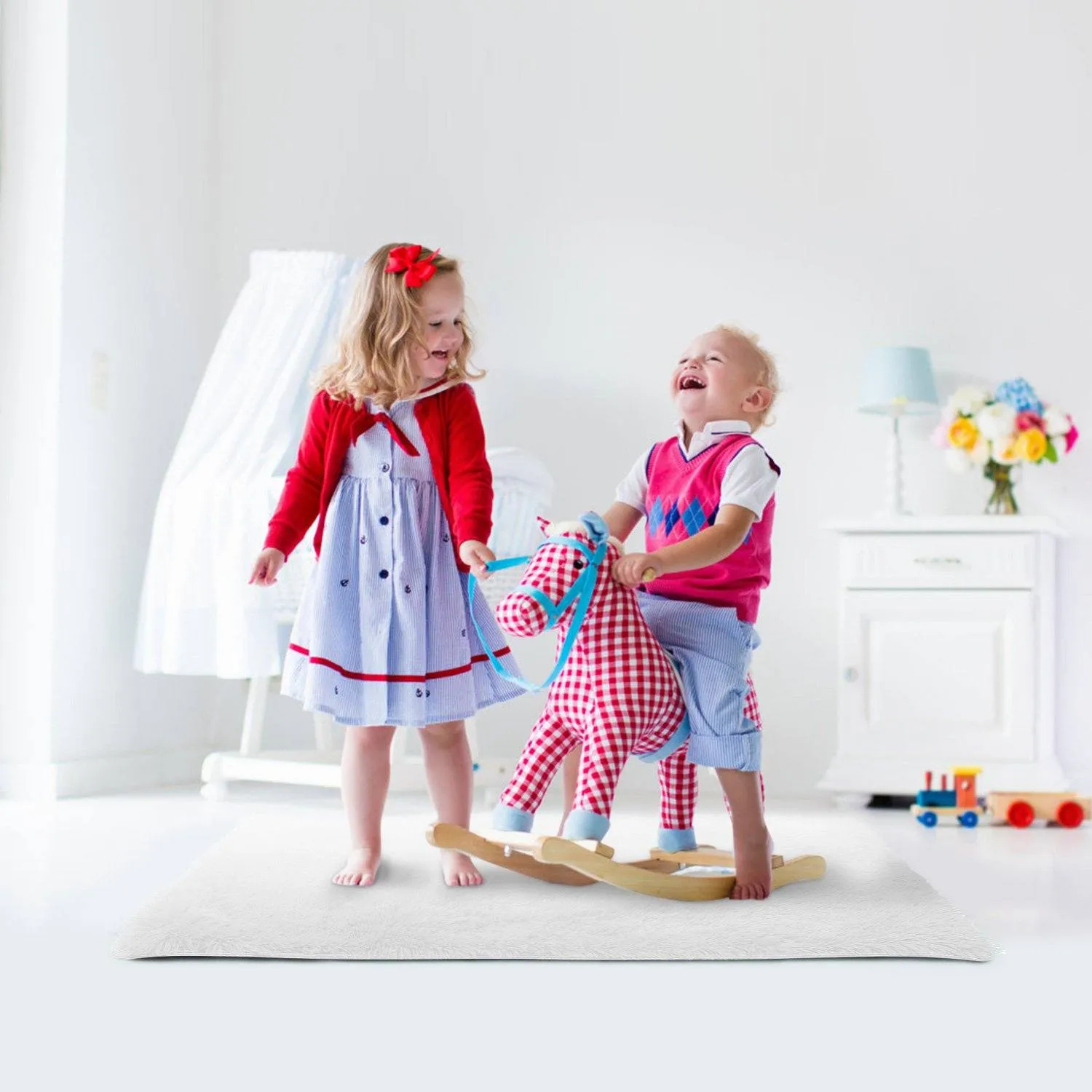 Fluffy Bedroom Anti-Skid Rug