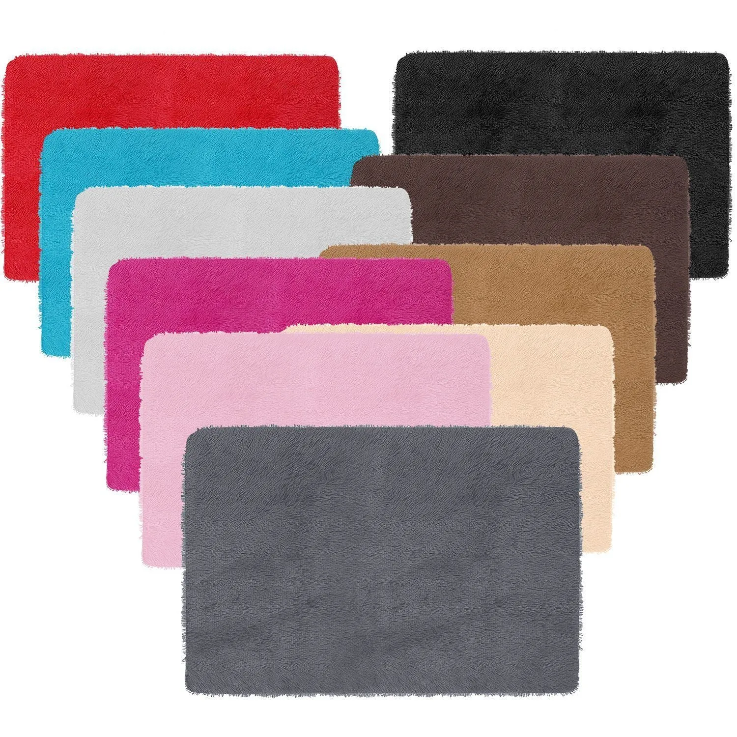 Fluffy Bedroom Anti-Skid Rug