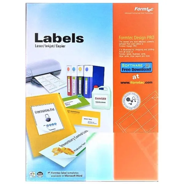 Formtec Label 20/210x297mm