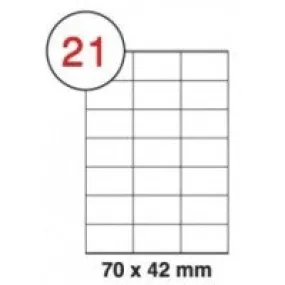 Formtec Label 2100/70x42mm #21