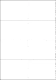 Formtec Labels 105x74mm 8 Labels Per Sheet