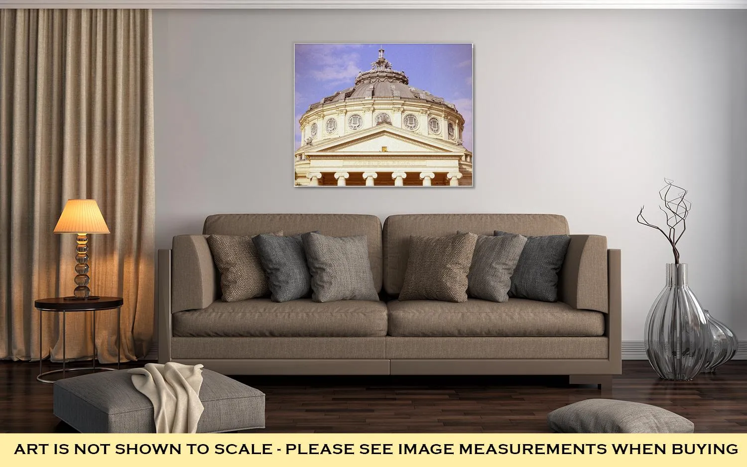 Gallery Wrapped Canvas, Bucharest Romanian Atheneum