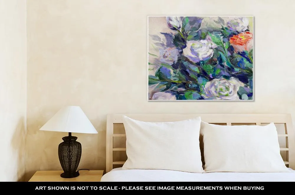 Gallery Wrapped Canvas, Oil Painting Impressionism Style Painting Flower Still Life Painting Art