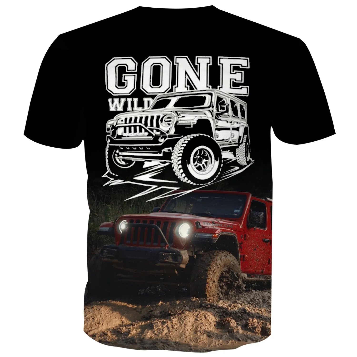 Gone Wild - Jeep T-Shirt