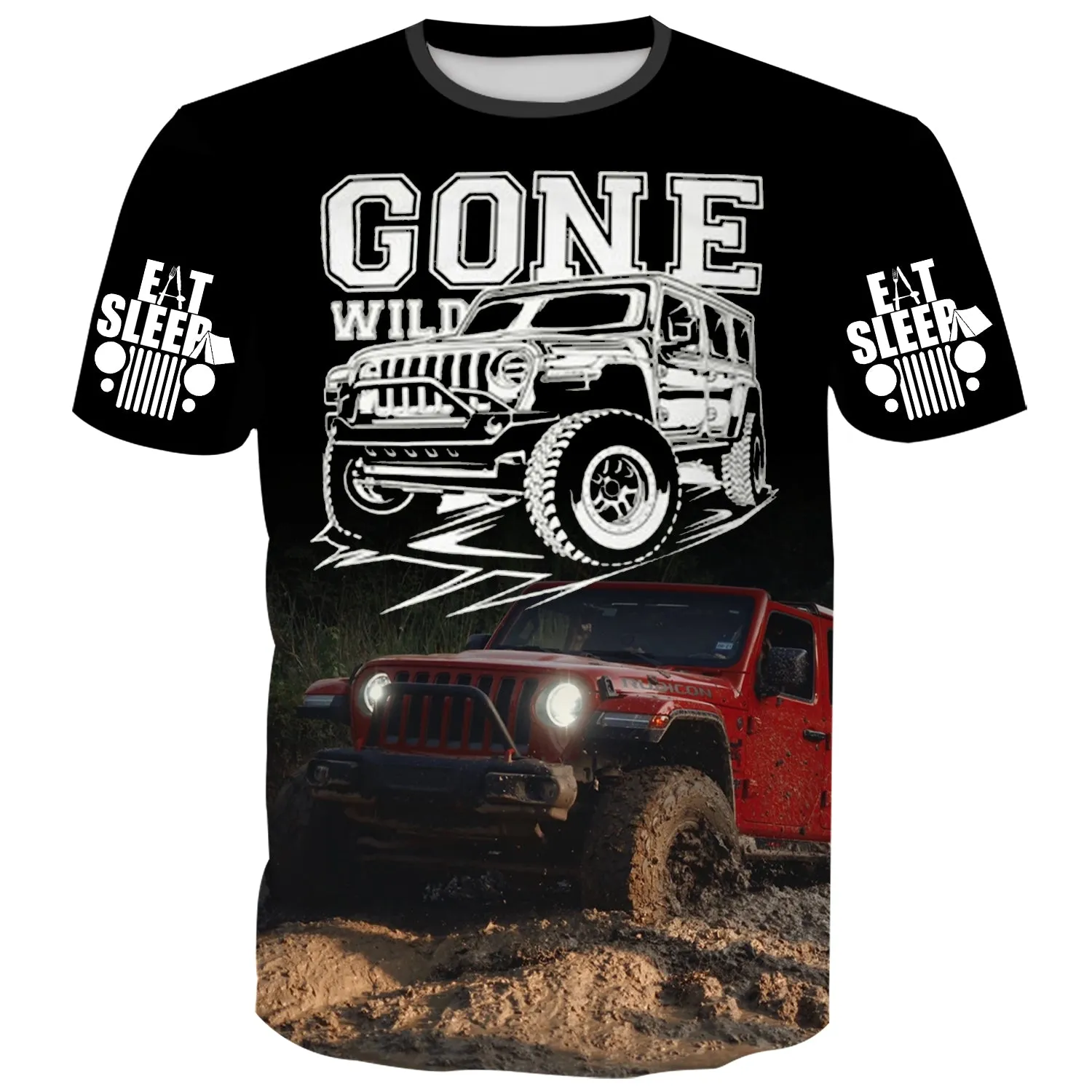 Gone Wild - Jeep T-Shirt