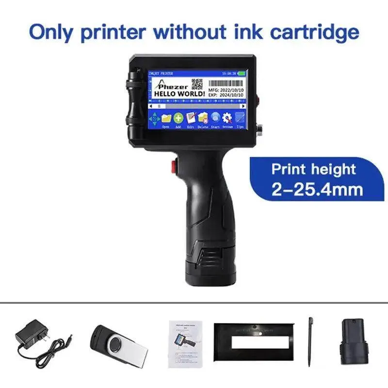 handheld label printer Inkjet Portable Printer Machine