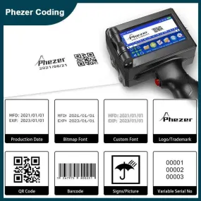 handheld label printer Inkjet Portable Printer Machine