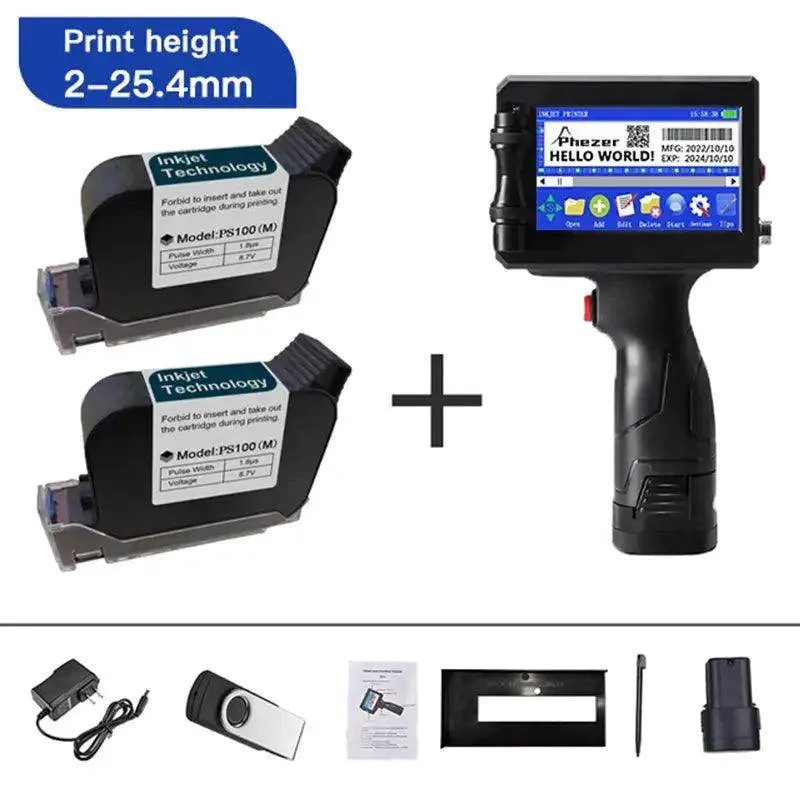 handheld label printer Inkjet Portable Printer Machine