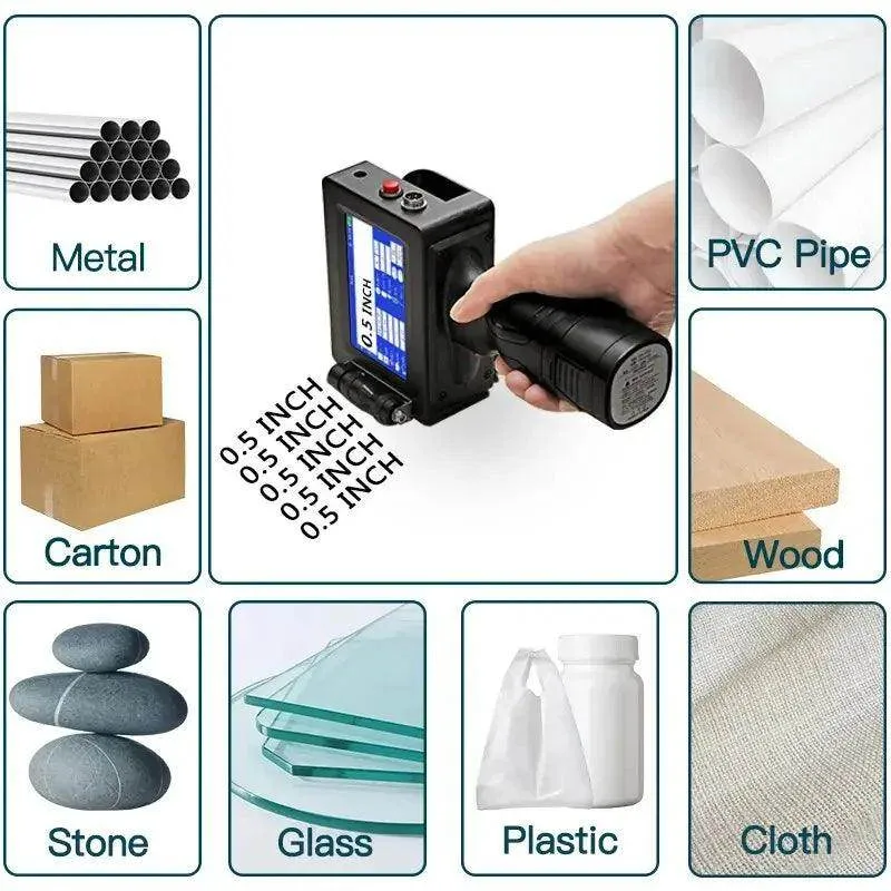handheld label printer Inkjet Portable Printer Machine