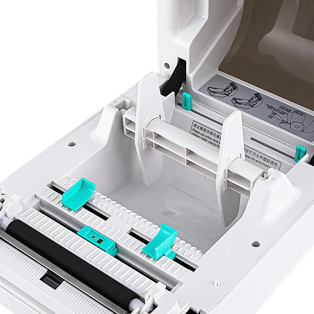High-Speed Thermal Label Printer, USB, 203dpi, 8MB Memory
