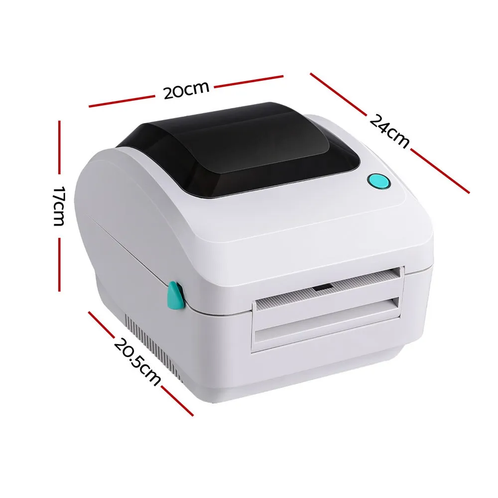 High-Speed Thermal Label Printer, USB, 203dpi, 8MB Memory