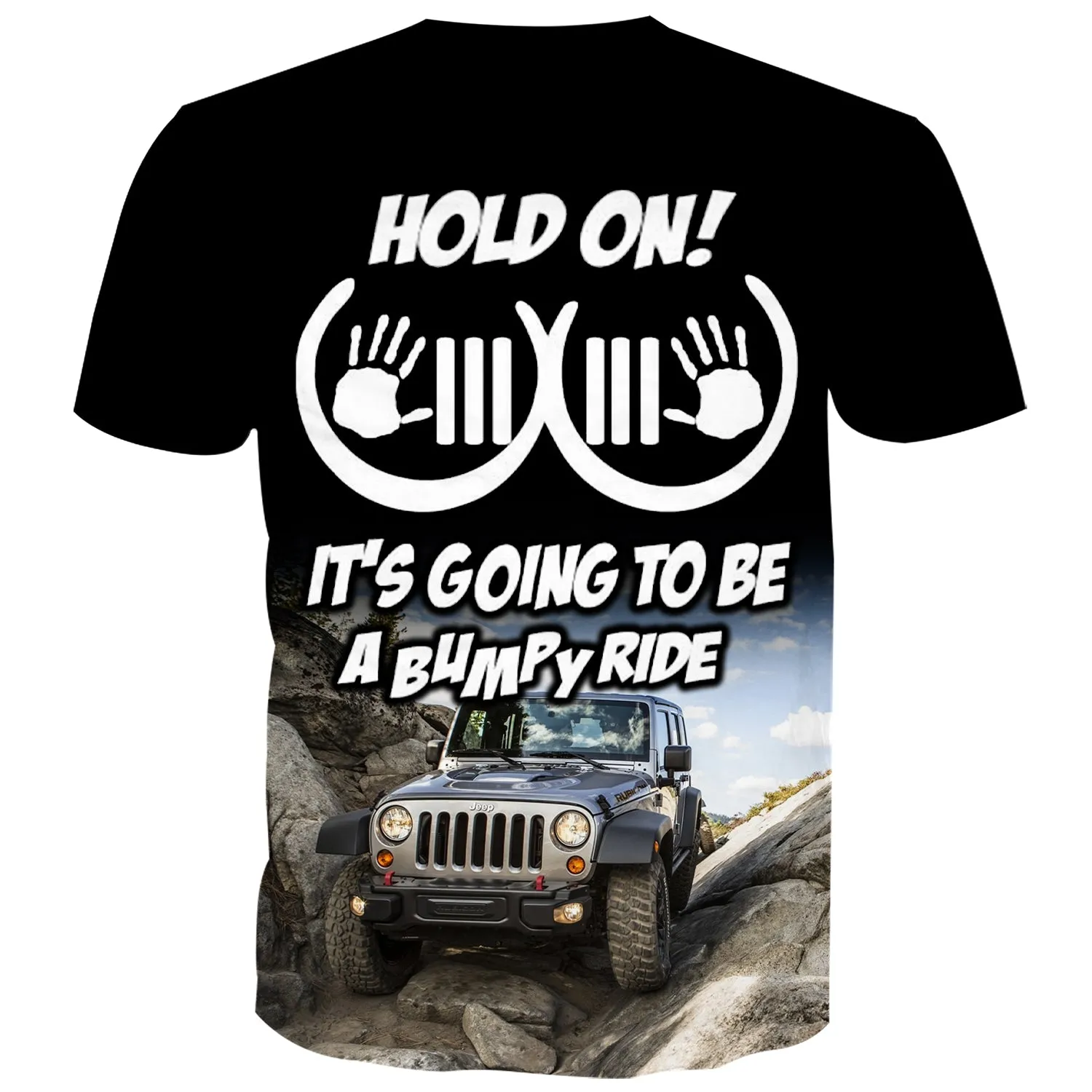 Hold on It's going to be a bumpy ride - T-Shirt