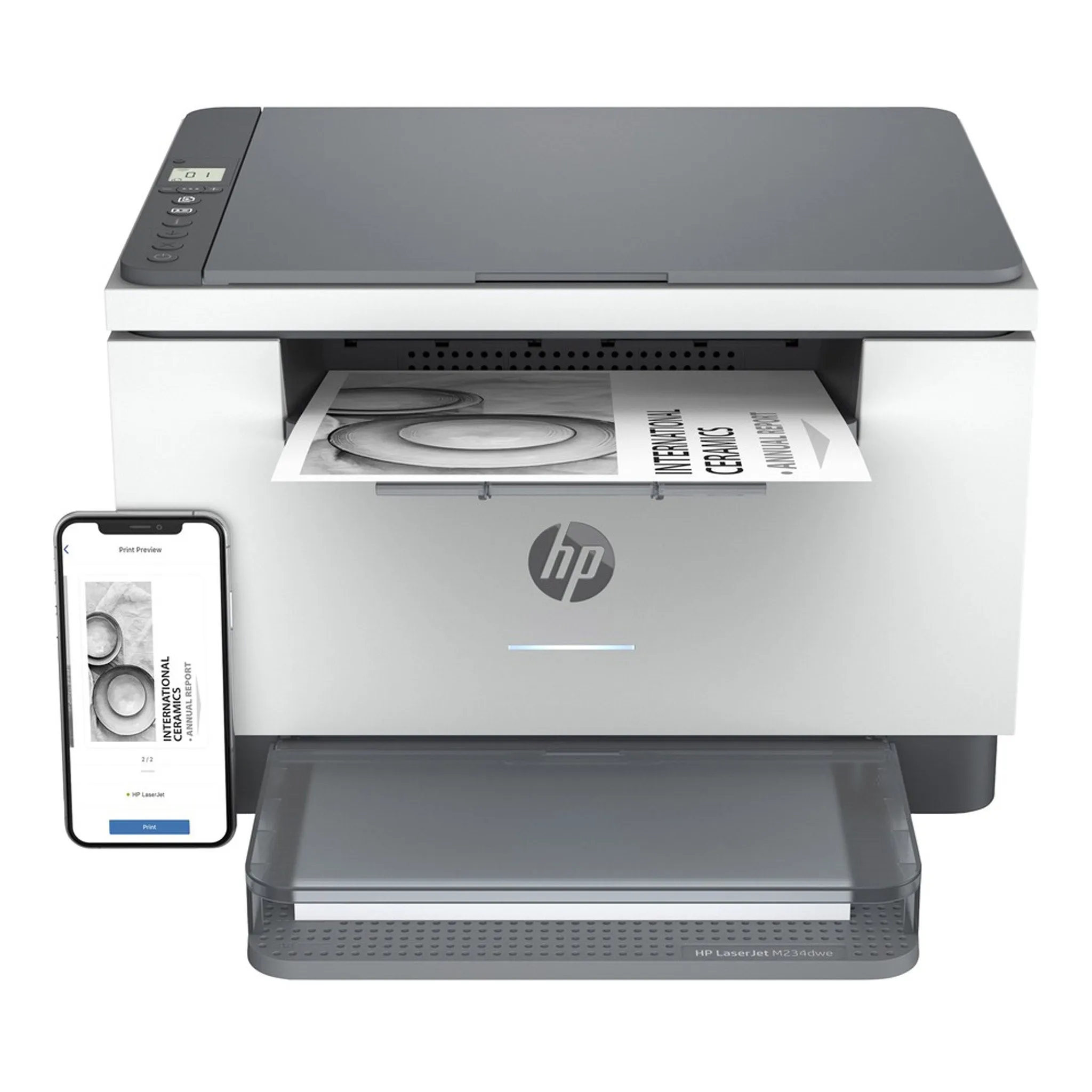 HP 6GW99E#BGJ LaserJet MFP M234dwe Wireless Multifunction Laser Printer