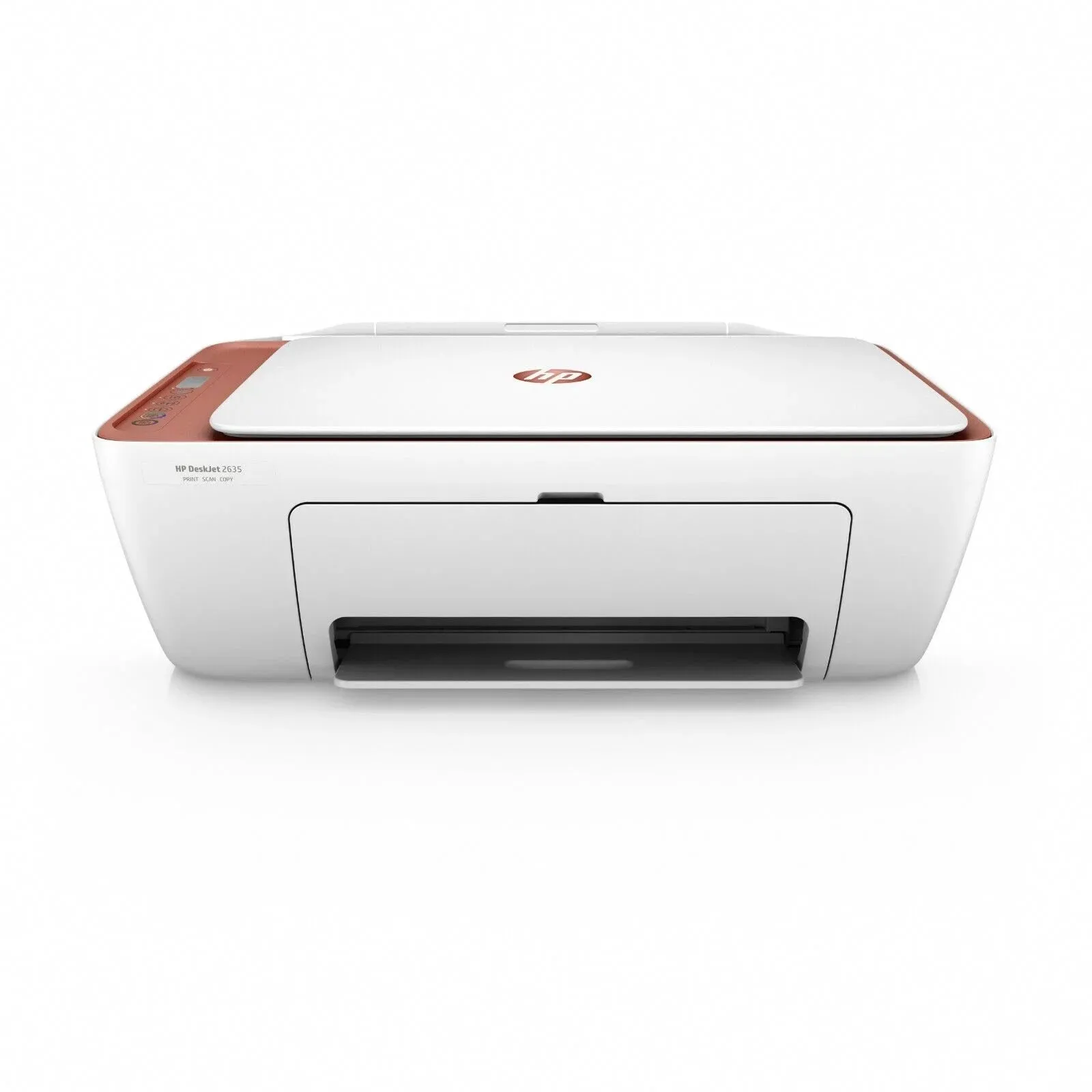HP DeskJet 2635 NO INK Wireless All-in-One Printer (Red) (Refurbished)