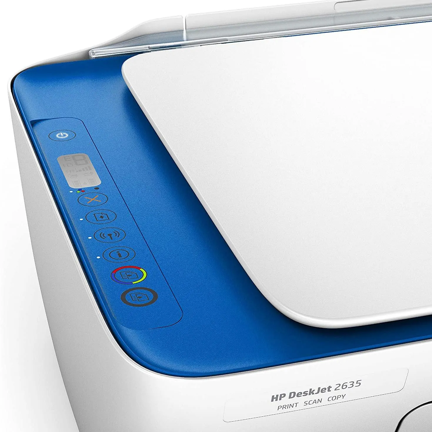 HP DeskJet 2635 Wireless All-in-One Compact Color Inkjet Printer (Refurbished)